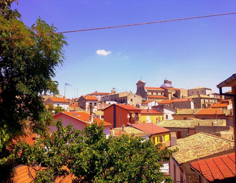 Veduta panoramica di Faeto